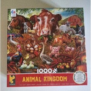 Ceaco Animal Kingdom Puzzle - 1000 Pieces - Multicolor